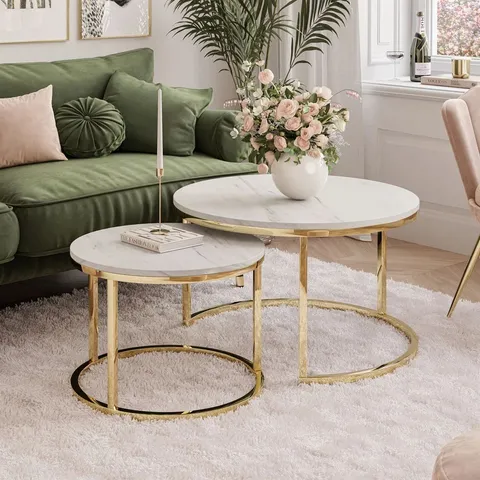 BOXED MICHEROUX 2 PIECE COFFEE TABLE (1 BOX)