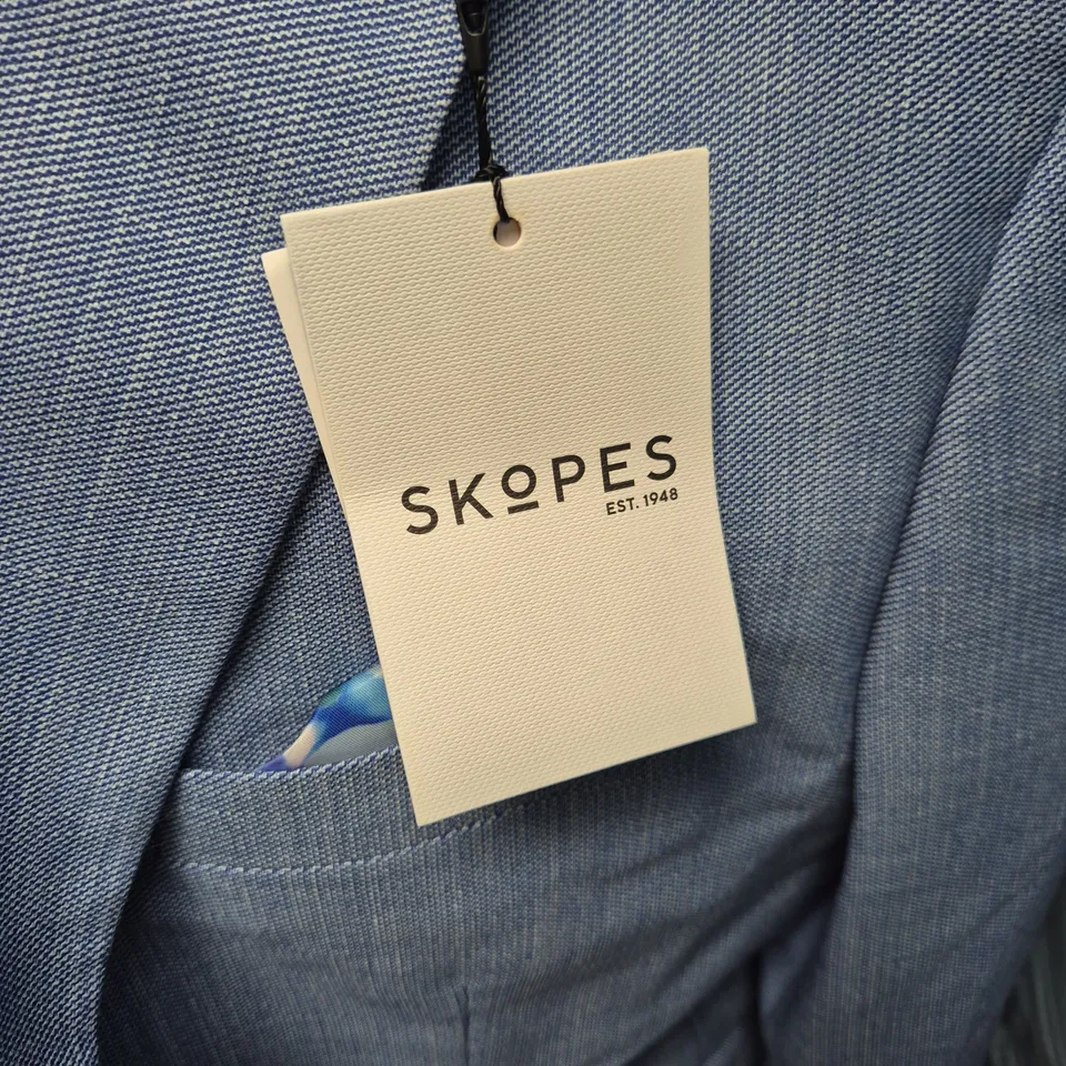 SKOPES TALL REDDING JACKET – SKY BLUE, UK 44R