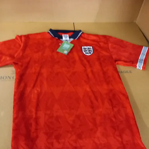 ENGLAND SCOREDRAW OFFICIAL RETRO FOOTBALL SHIRT - L