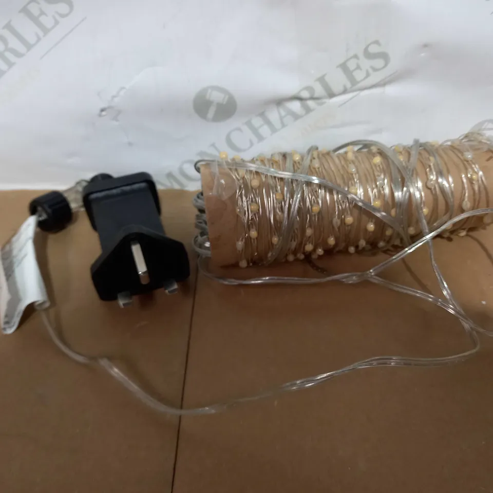 JOHN LEWIS BIG & BRIGHT WIRE LIGHTS WITH TIMER, 160 PURE WHITE LEDS