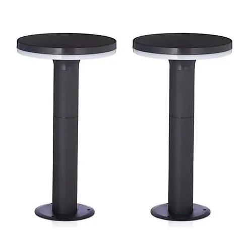 OUTLET GARDEN STORIES SET OF 2 MOTION SENSOR SOLAR PATH LIGHT