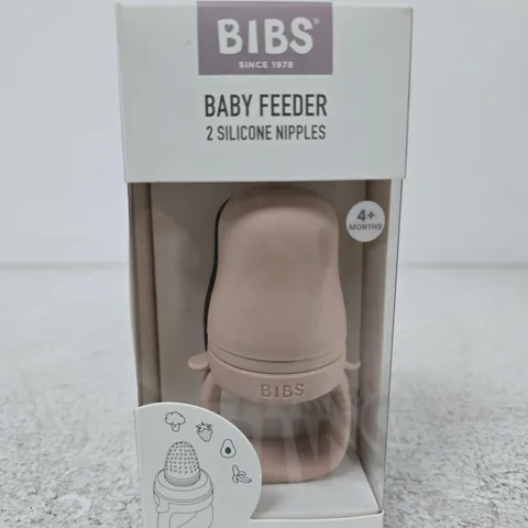 BIBS BABY FEEDER – 2 SILICONE NIPPLES, BOXED