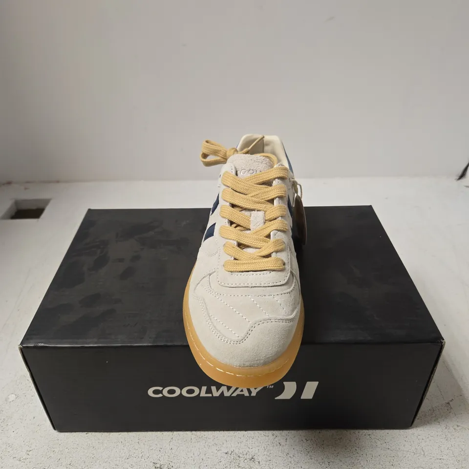 COOLWAY GOAL TRAINERS – GREY SUEDE - 4