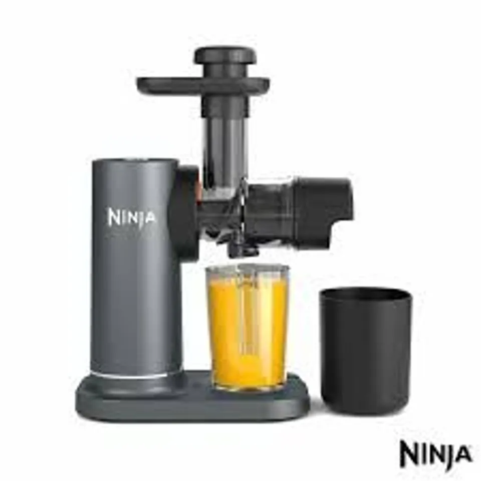 BOXED NINJA COLD PRESS JUICER WITH ANTI-CLOG FILTER JC151UK RRP £129