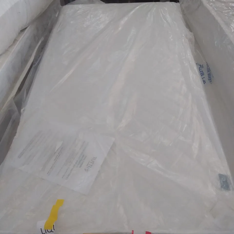 BAGGED TUTTI BAMBINI 140 X 70 X 10CM BAMTECH POCKET SPRING SMALL SINGLE MATTRESS 