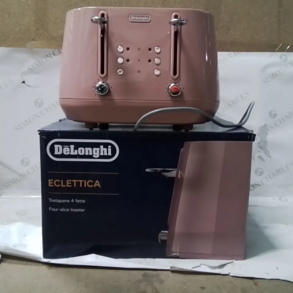 BOXED DELONGHI 4 SLICE TOASTER