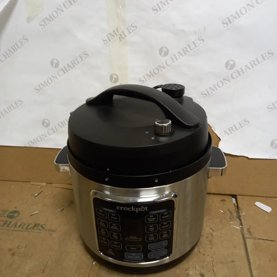 CROCKPOT TURBO EXPRESS PRESSURE MULTICOOKER
