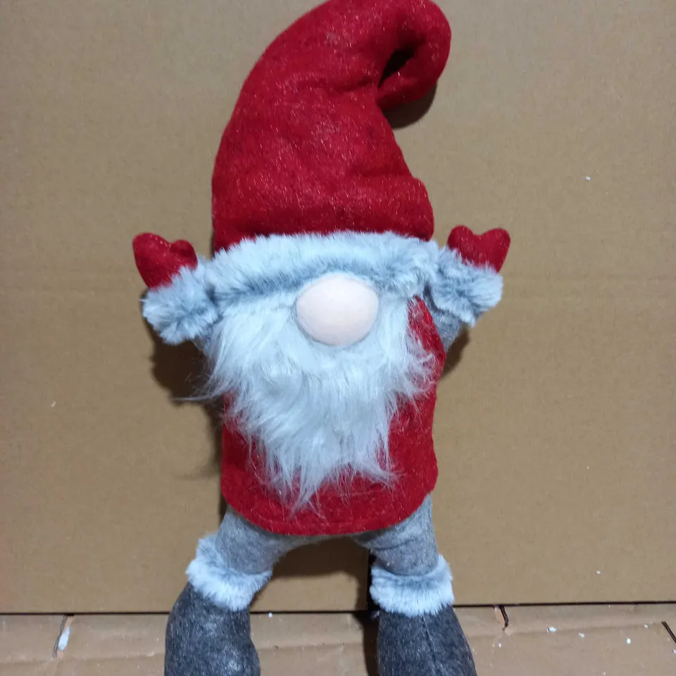 FESTIVE SMALL PRE-LIT STANDING GONK