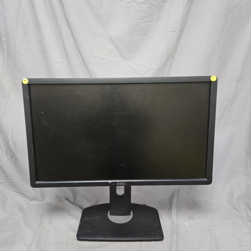 DELL COMPUTER MONITOR – BLACK, ON STAND