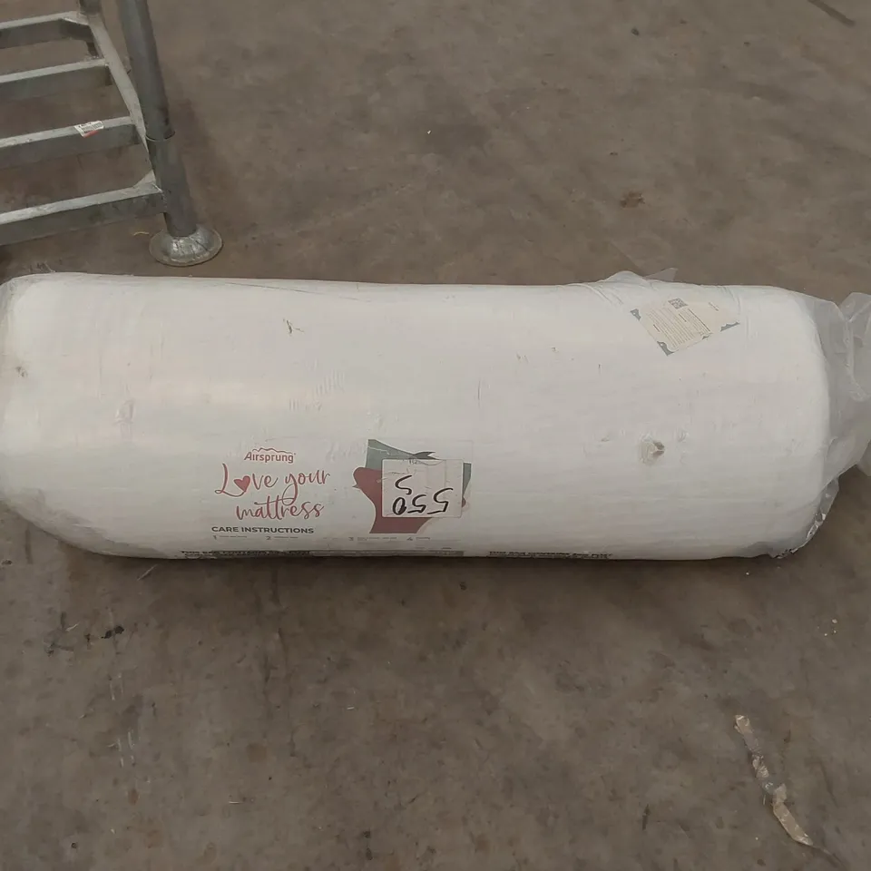 QUALITY BAGGED AND ROLLED AIRSPRUNG 135CM COMFORT SPRUNG MATTRESS 