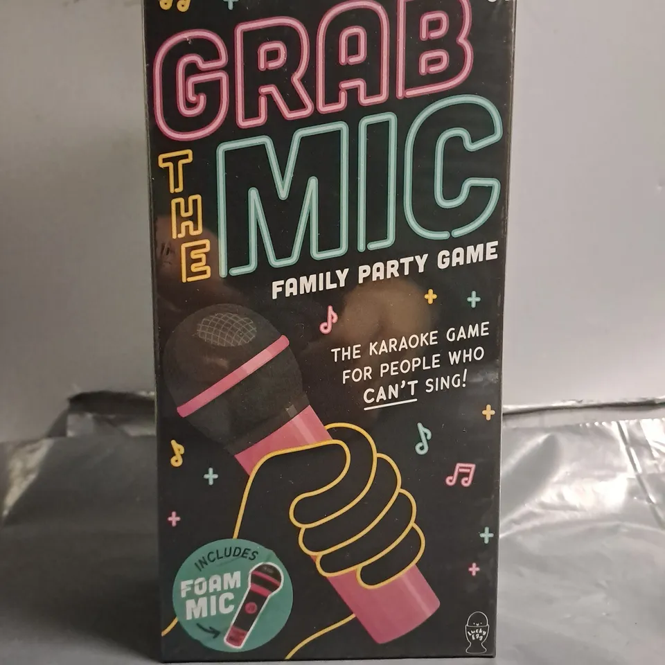 SEALED GRAB THE MIC FAMILY PARTY GAME 