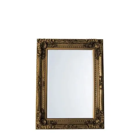 BOXED GALLERY CARVED LOUIS MIRROR, 120 x 89cm, GOLD (1 BOX)