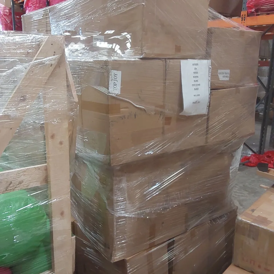 PALLET CONTAINING APPROXIMATELY 20x MIXED BOXING BLANC STAND POSTS