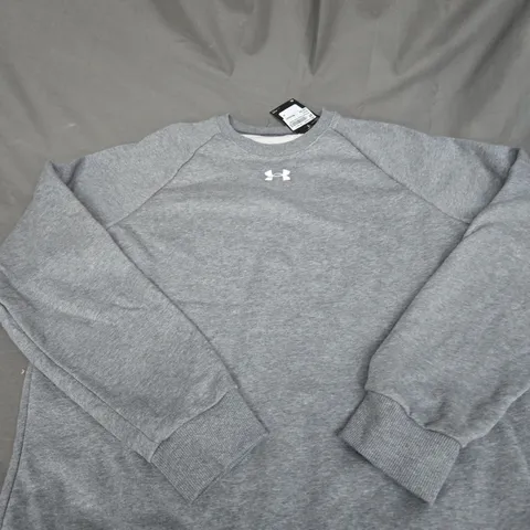 UNDER ARMOUR LOGO SWEATSHIRT SIZE M