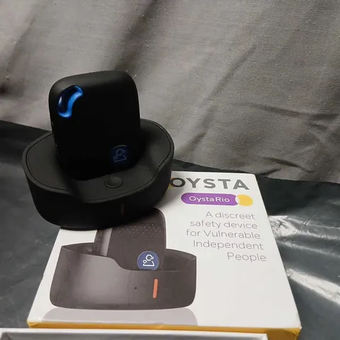 OYSTA RIO DISCREET SAFETY DEVICE WITH CHARGING DOCK – BOXED 