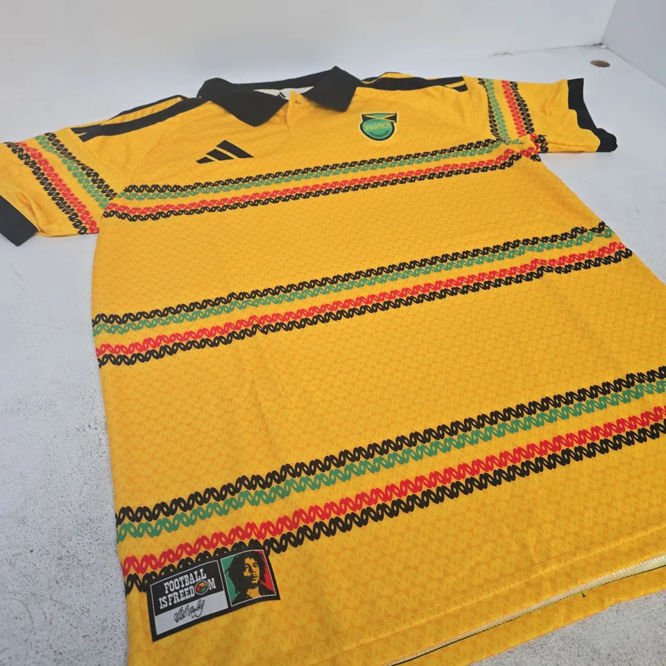 JAMAICA FOOTBALL FEDERATION ADIDAS JERSEY – SIZE XL
