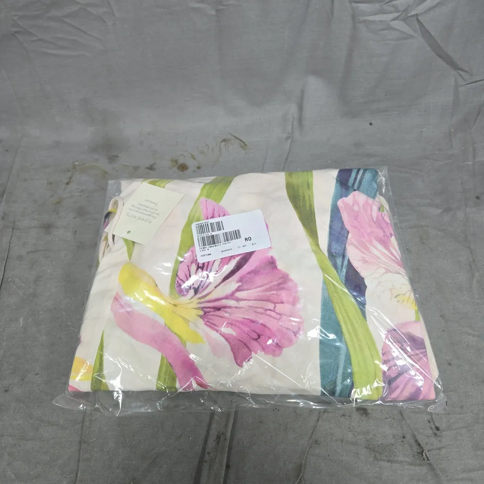 PHASE EIGHT MATLIDA FLORAL LINEN RUFFLE MIDI DRESS STANDARD SIZE 14