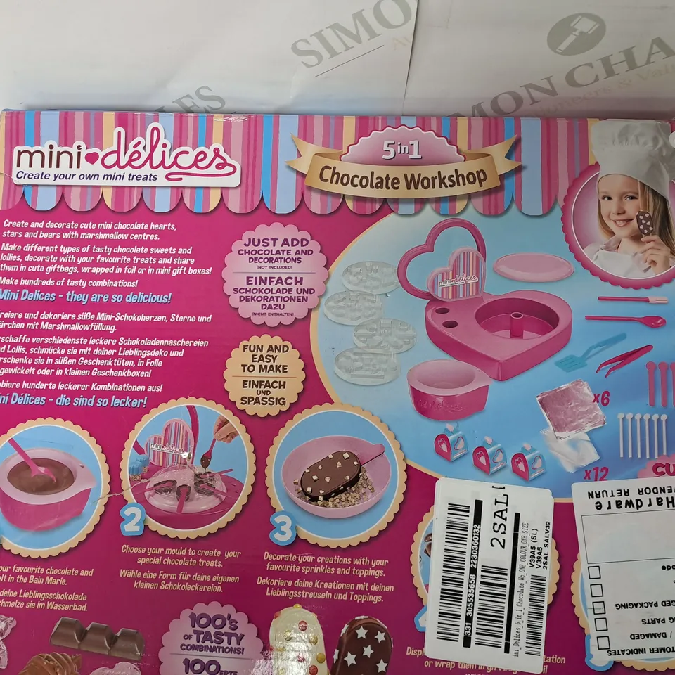 MINI AND DELIICES CHOCLATE WORKSHOP