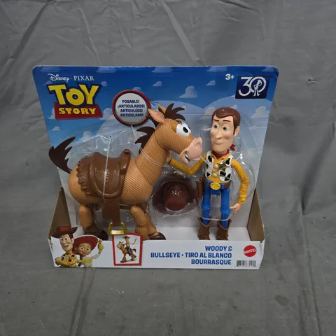 TOY STORY WOODY & BULLSEYE FIGURE SET β BOXED (DISNEY PIXAR)