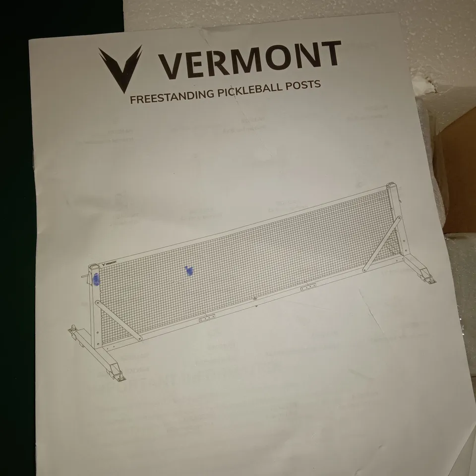 BOXED PICKLE BALL POST BOXS