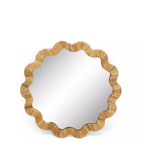 WAVY WOVEN MIRROR 75CM