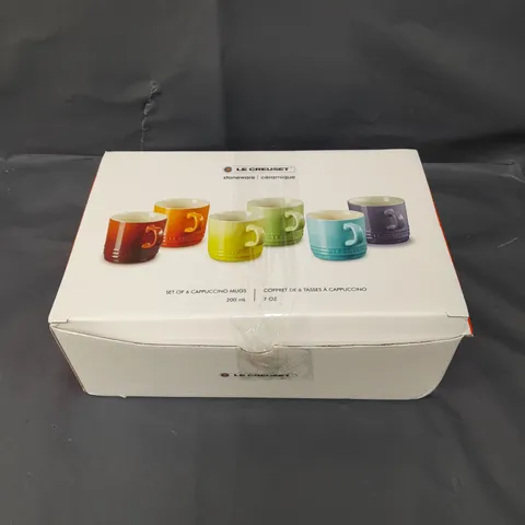 LE CREUSET CAPPUCCINO MUG SET