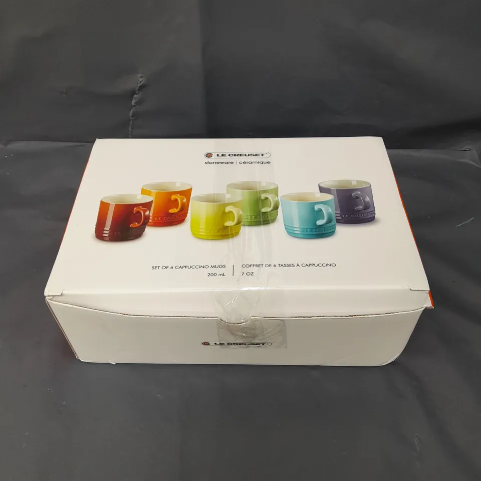 LE CREUSET CAPPUCCINO MUG SET