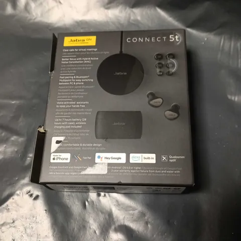 JABRA CONNECT 5T WIRELESS EARBUDS WITH CHARGING CASE