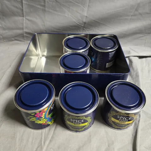 SPICE POTS SPICE ASSORTMENT TIN