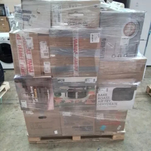 PALLET OF APPROXIMATELY 37 UNPROCESSED RAW RETURN HOUSEHOLD AND ELECTRICAL GOODS TO INCLUDE;