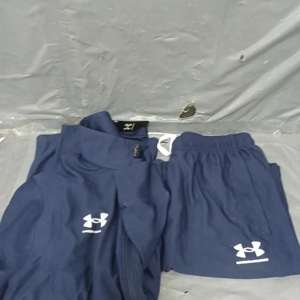 UNDER ARMOUR MENS TRACKSUIT BLUE SIZE MEDIUM