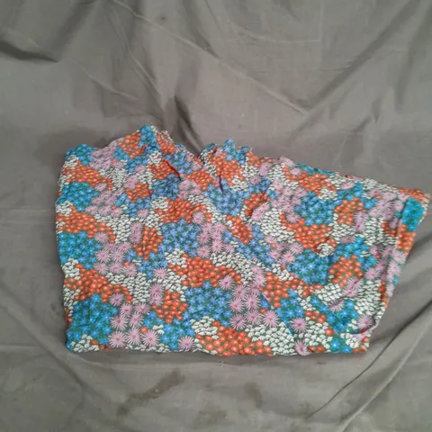 SUGARHIL ZORA SKIRT IN MULTI CLUSTER MEADOW SIZE 14