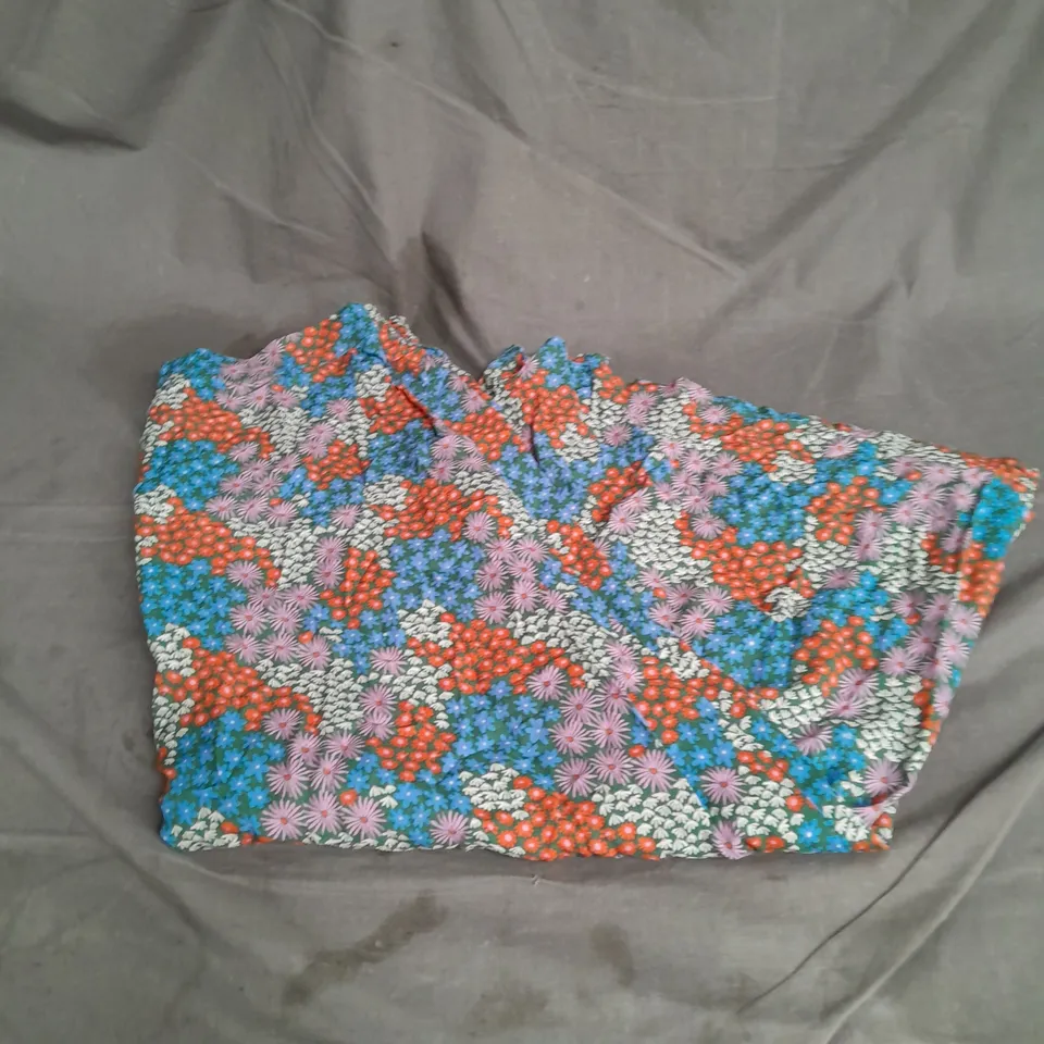 SUGARHIL ZORA SKIRT IN MULTI CLUSTER MEADOW SIZE 14