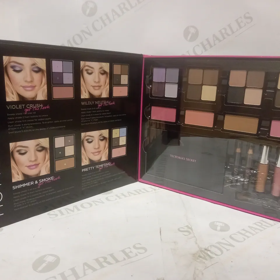 BOX OF APPROX 12 VICTORIA'S SECRET GLAM AND GO PORTABLE MAKEUP PALETTES MAKEUP KIT