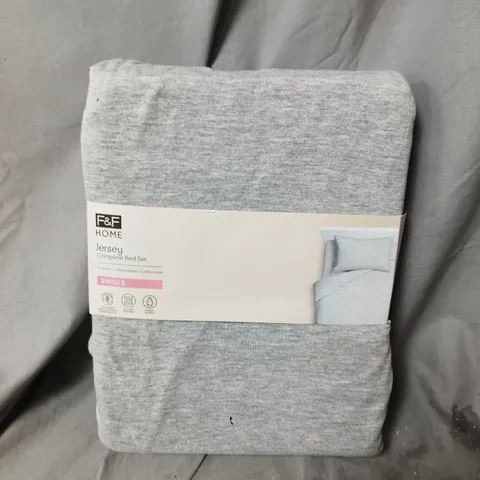 F&F HOME JERSEY COMPLETE BED SET – SINGLE