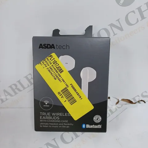 BOXED SEALED TRUE WIRELESS BLUETOOTH EARBUDS WITH CHARGING CASE