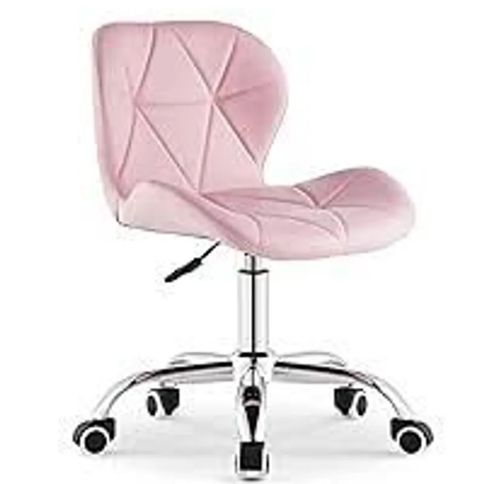 BOXED LUELLA PINK OFFICE SWIVEL CHAIR