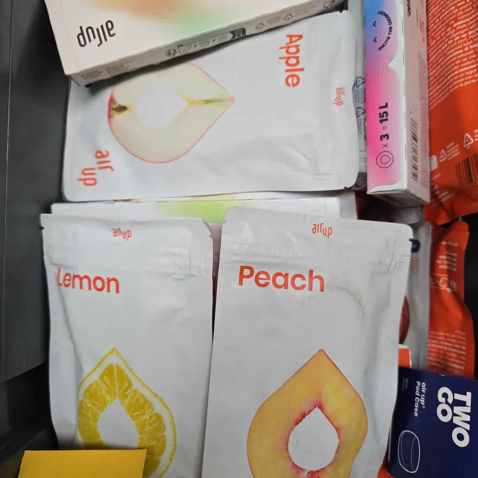 APPROXIMATELY 30 ASSORTED AIRUP FLAVOUR CAPSULES 
