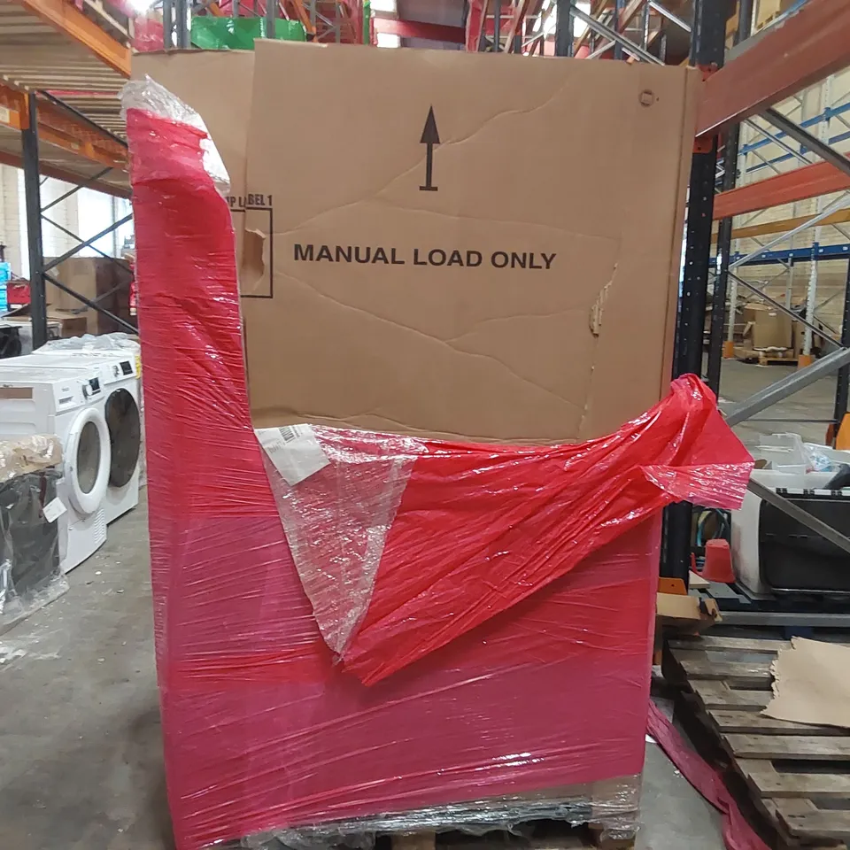 PALLET OF ASSORTED ITEMS INCLUDING: 5X GOVEE LIFE SMART HEATERS, DEHUMIDIFIER, VANCASSO DINING SET, NIGHTSTAND, STEAM CLEANER, GLAM HAUS 3 TIER CLOTHES AIRER ECT