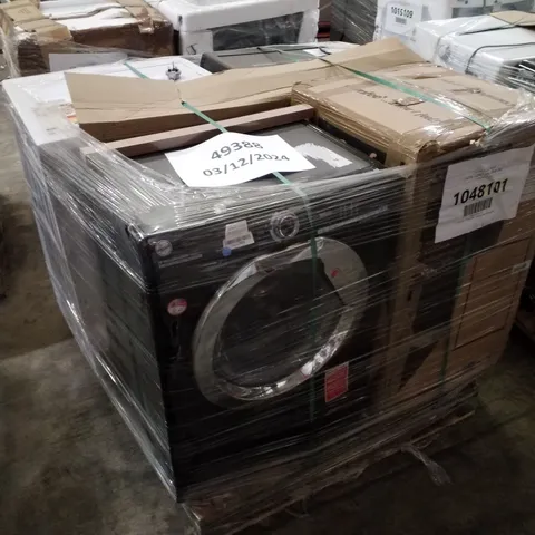 PALLET OF APPROXIMATELY 4 UNPROCESSED RAW RETURN WHITE GOODS TO INCLUDE;