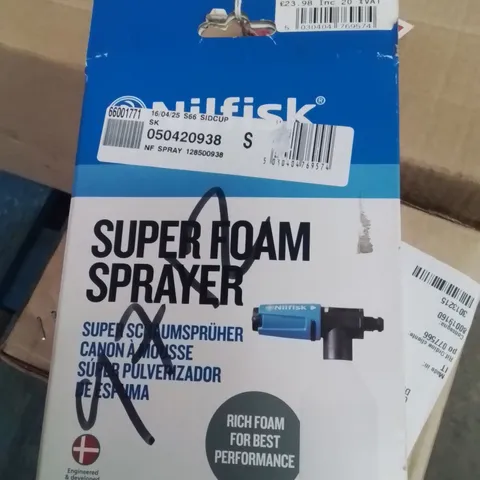 BOXED SUPER FOAM SPRAYER