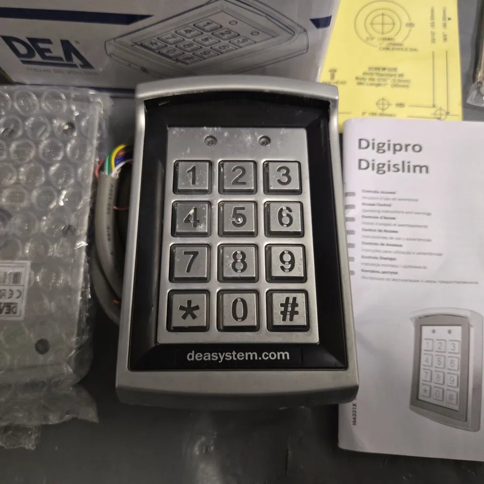 DEA DIGIPRO HARDWIRED KEYPAD