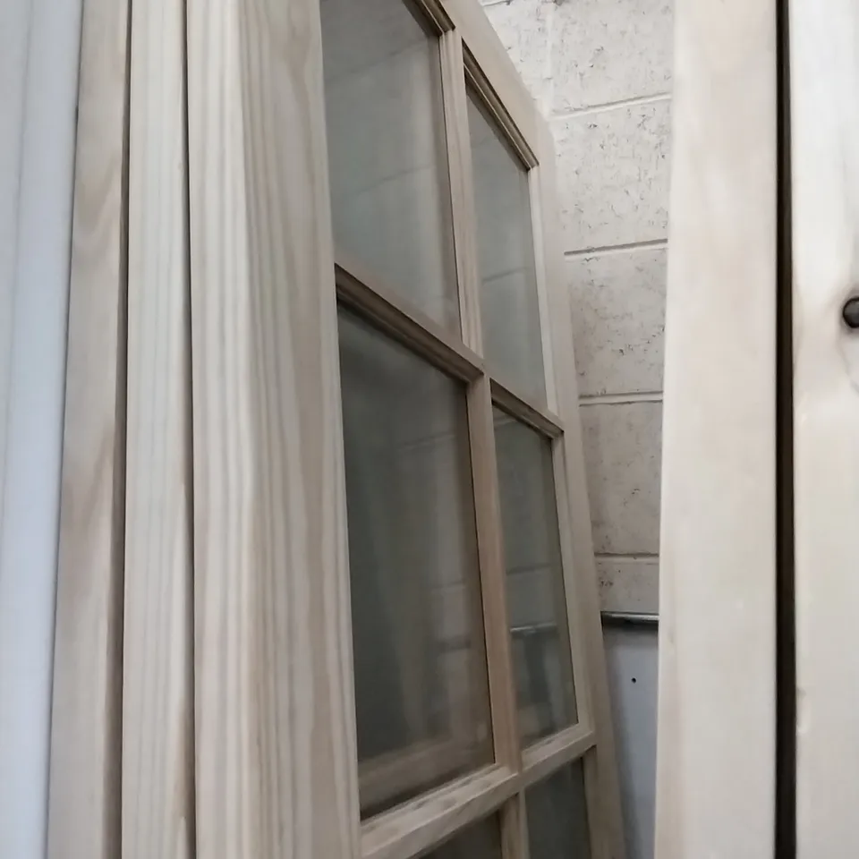 10 LITE KNOTTY PINE GLAZED INTERNAL DOOR 1981 × 762MM 