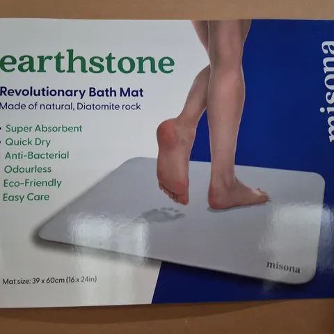 BOXED MISONA EARTHSTONE REVOLUTIONARY BATH MAT 39×60CM