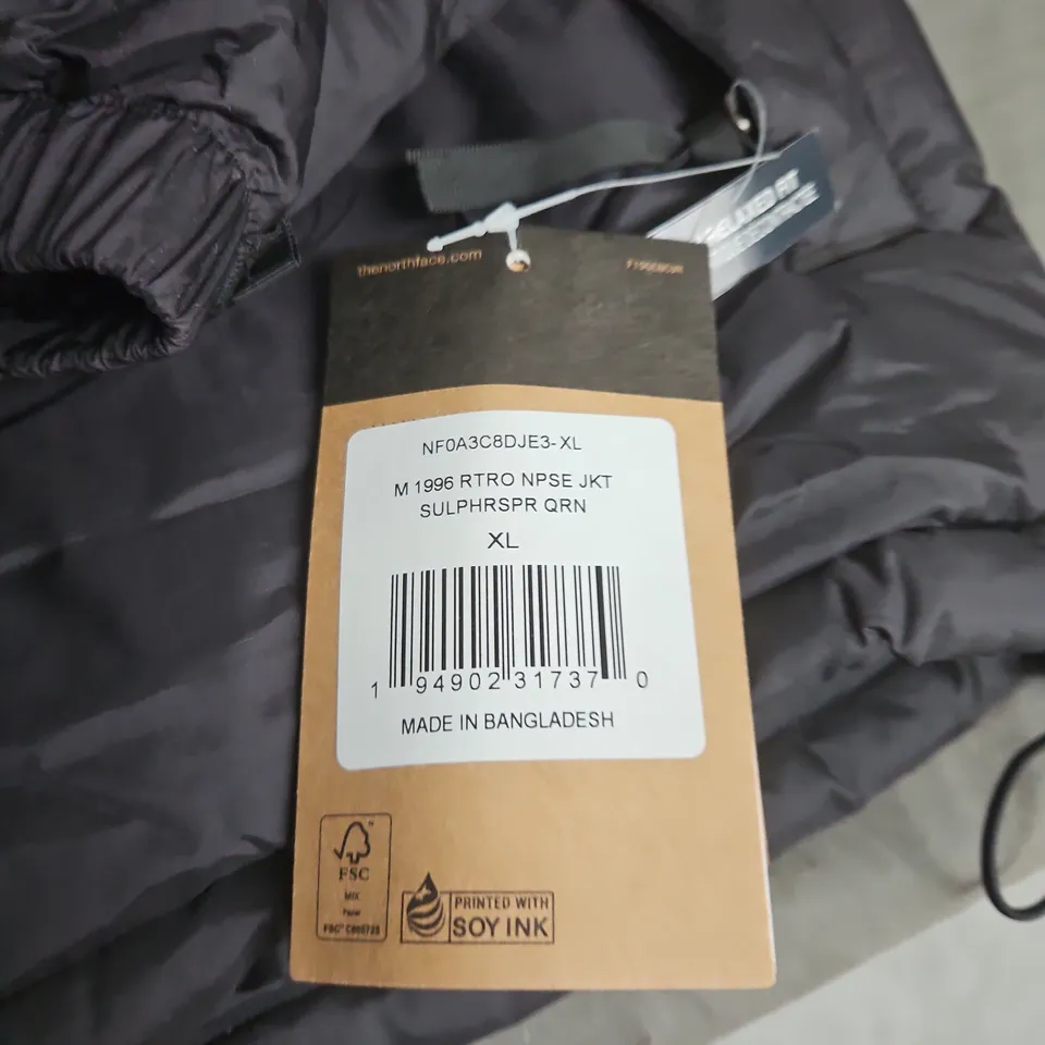 THE NORTH FACE 1996 RETRO NUPTSE DOWN JACKET – BLACK, XL