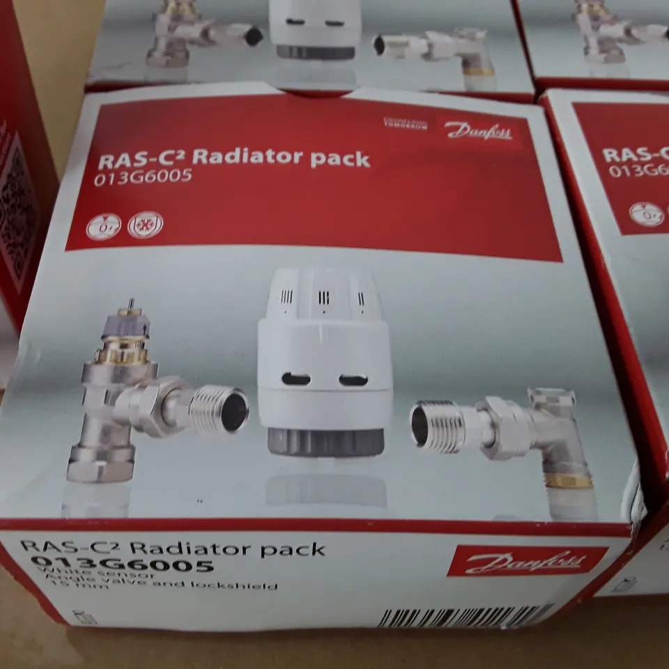 LOT OF 5 DANFOSS RAS-C2 RADIATOR PACKS
