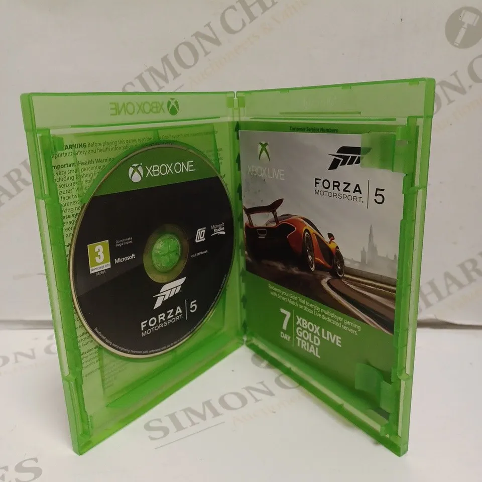 XBOX ONE FORZA MOTORSPORT 5. 