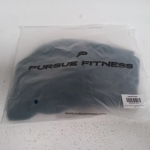 PURSUE FITNESS SCRUNCH SEAMLESS LEGGINGS β DARK TEAL β SIZE M