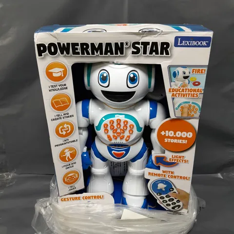 BOXED POWERMAN STAR EDUCATIONAL ROBOT