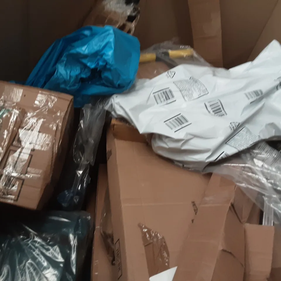 PALLET OF ASSORTED PRODUCTS INCLUDING AIR COOLER, RISEPRO POPUP TENT, LAPTOP/BED TRAY, OVERMOUNT OAR, HOME PULL UP BAR